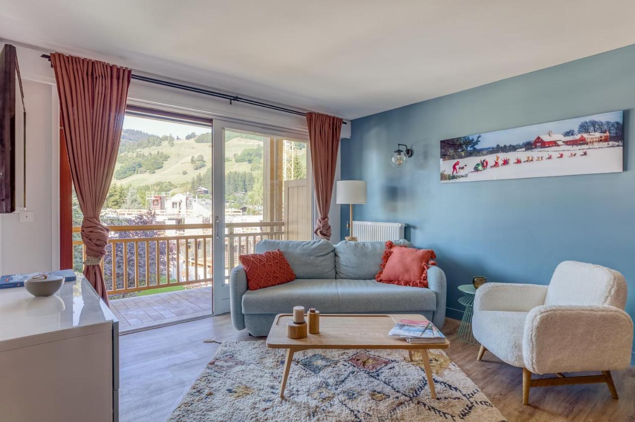 Rare ! Appartement Renove Dans Le Village Pieton De Megève Eksteriør billede
