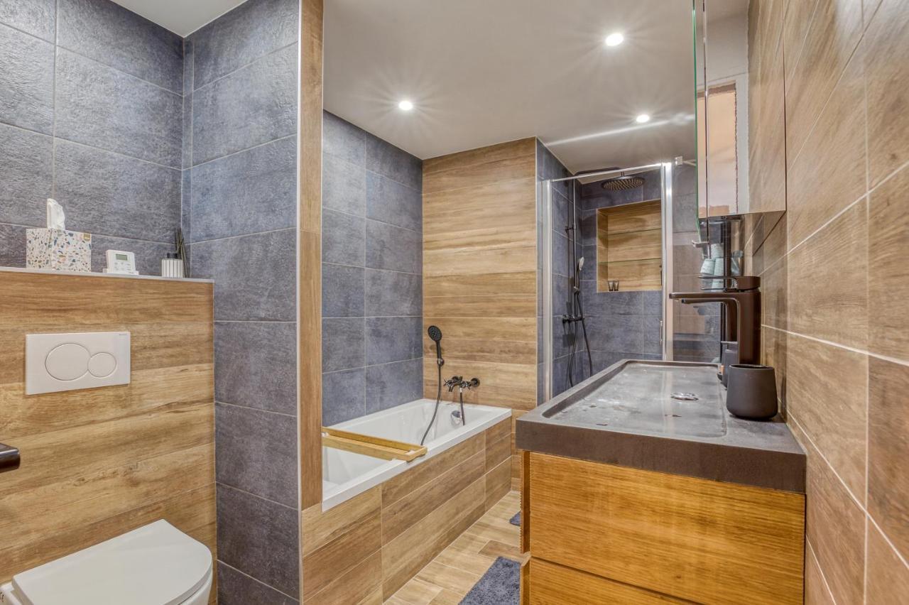 Rare ! Appartement Renove Dans Le Village Pieton De Megève Eksteriør billede